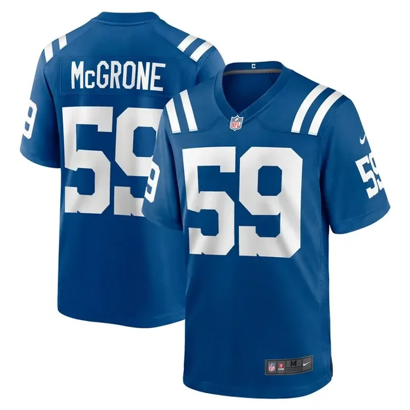 Kylen Granson Indianapolis Colts Game Jersey Royal - Image 3