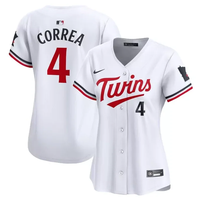 Carlos Correa Minnesota Twins Womens Home Player Jersey White