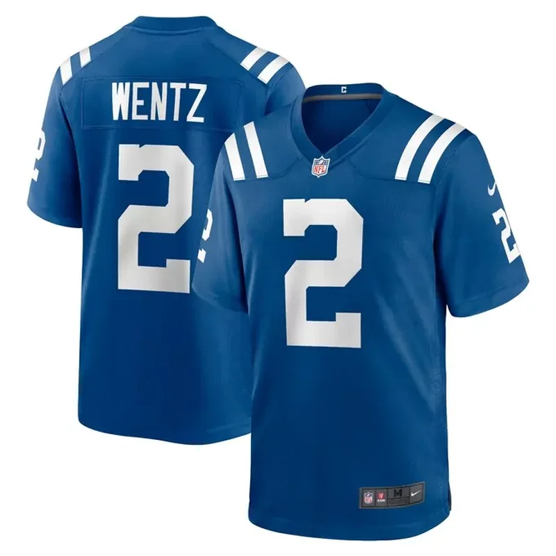 Carson Wentz Indianapolis Colts Game Jersey Royal