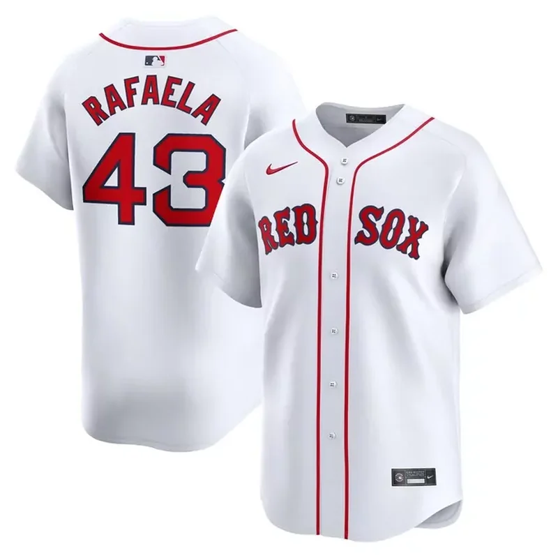 David Ortiz Boston Red Sox Home Jersey – White - Image 4