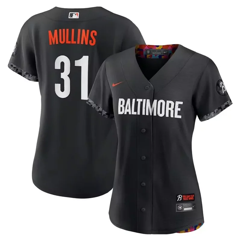 Cedric Mullins Baltimore Orioles Womens City Connect Player Jersey Black