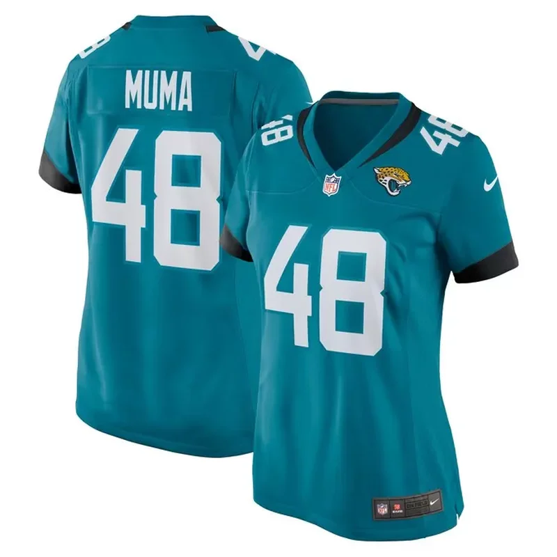 Maurice Jones-Drew Jacksonville Jaguars Womens Game Retired Player Jersey Black - Image 5