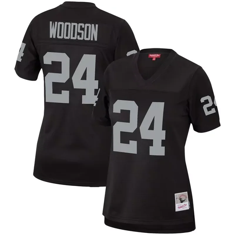 Charles Woodson Las Vegas Raiders Womens Legacy Team Jersey Black