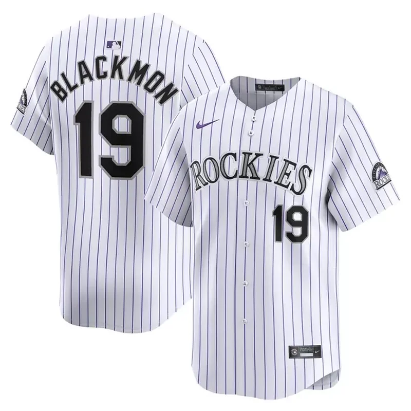 Kris Bryant Colorado Rockies Womens Player Jersey White/Purple - Image 5
