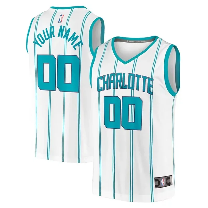 Terry Rozier Charlotte Hornets Jordan Brand Unisex Jersey Icon Edition Teal - Image 5
