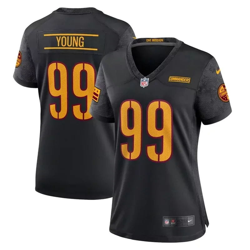 Chase Young Washington Commanders Womens Player Jersey Black