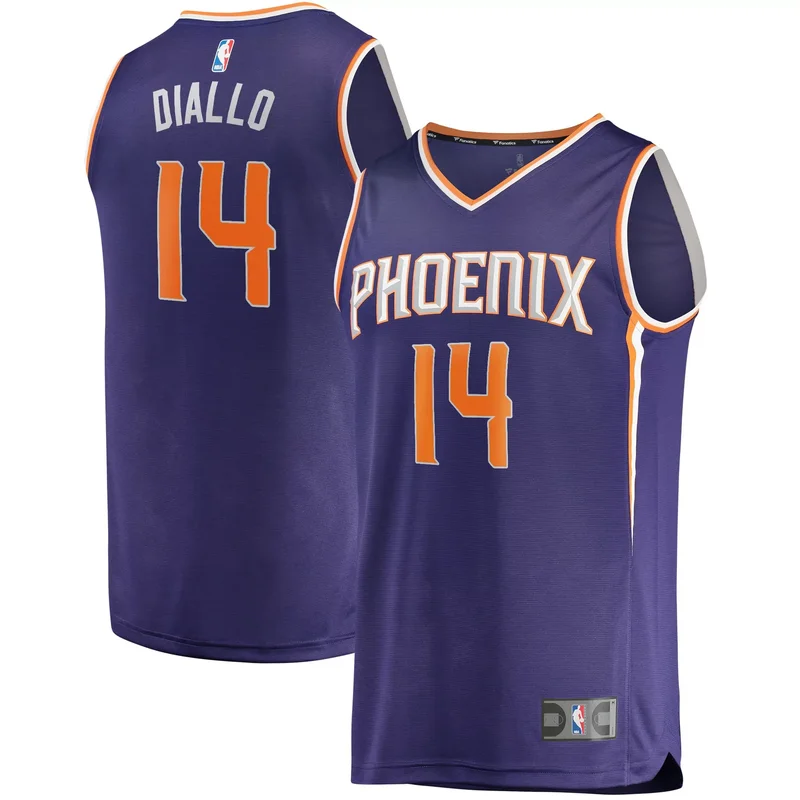 Cheick Diallo Phoenix Suns Fast Break Player Jersey - Icon Edition - Purple NBA