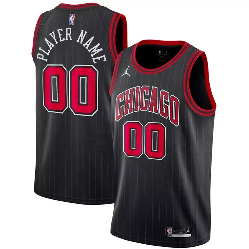 Nikola Vucevic Chicago Bulls Fast Break Jersey Icon Edition Red - Image 5