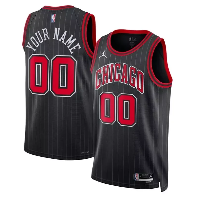 Chicago Bulls Fast Break Custom Jersey Red Icon Edition - Image 2