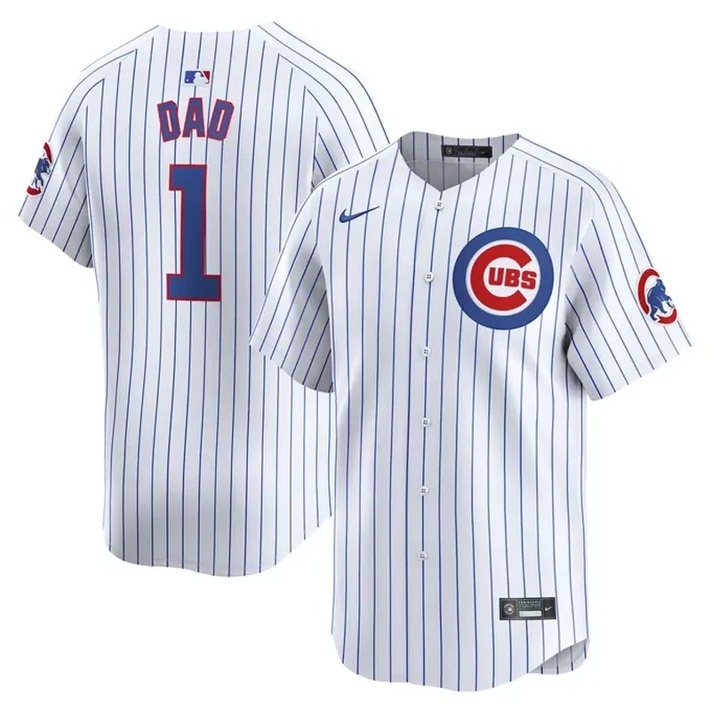 Jameson Taillon Chicago Cubs Home Player Jersey White - Image 3