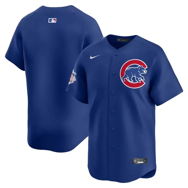 Dansby Swanson Chicago Cubs Alternate Player Jersey – Royal - Image 2