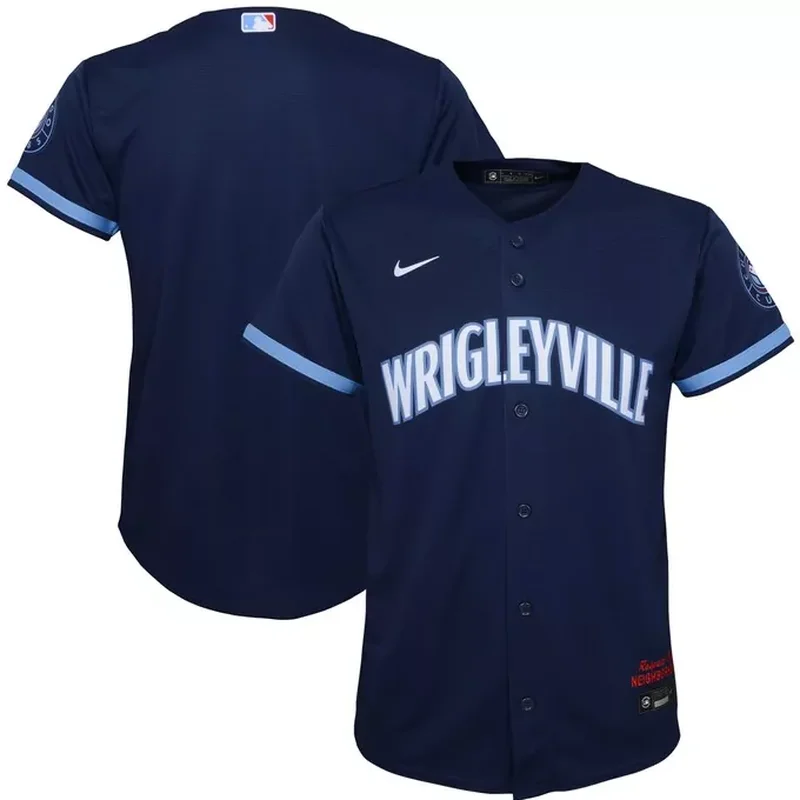Seiya Suzuki Chicago Cubs City Connect Player Jersey Navy - Image 2