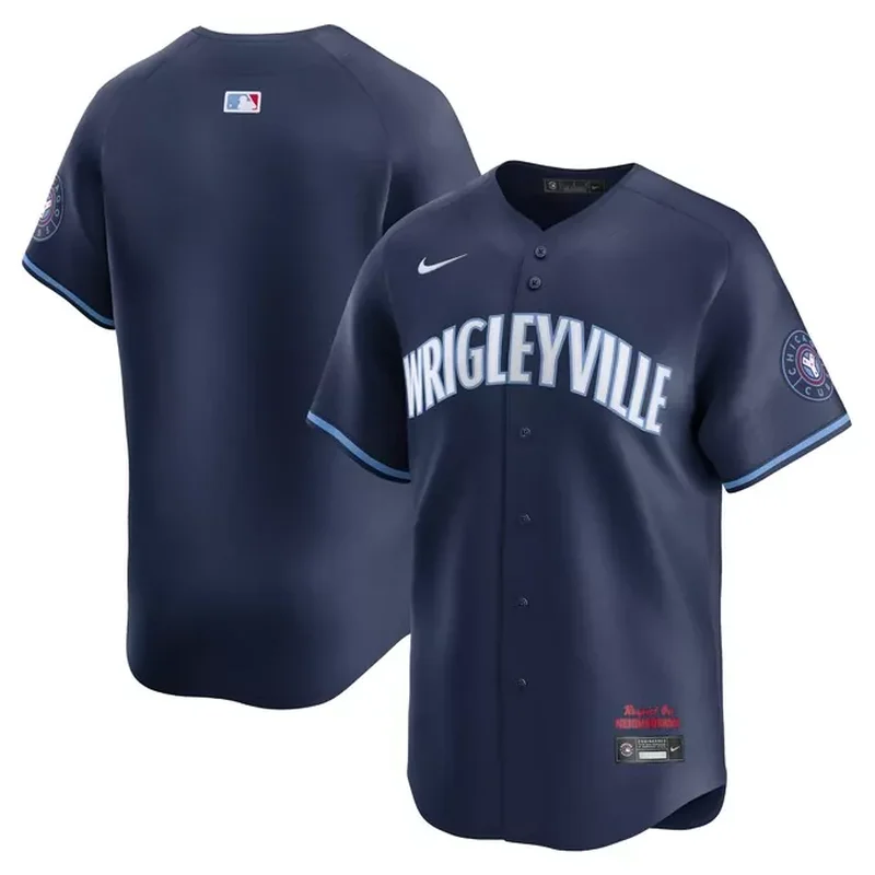 Chicago Cubs City Connect Jersey Navy - Image 5