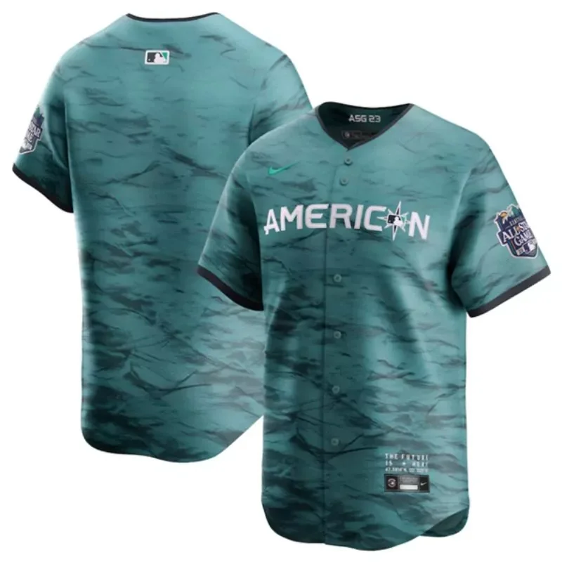 chicago white sox blank teal 2023 all star cool base stitched baseball Baseball jersey