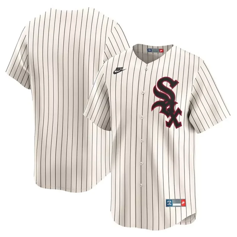 Yoan Moncada Chicago White Sox Alternate Player Name Jersey Black - Image 3