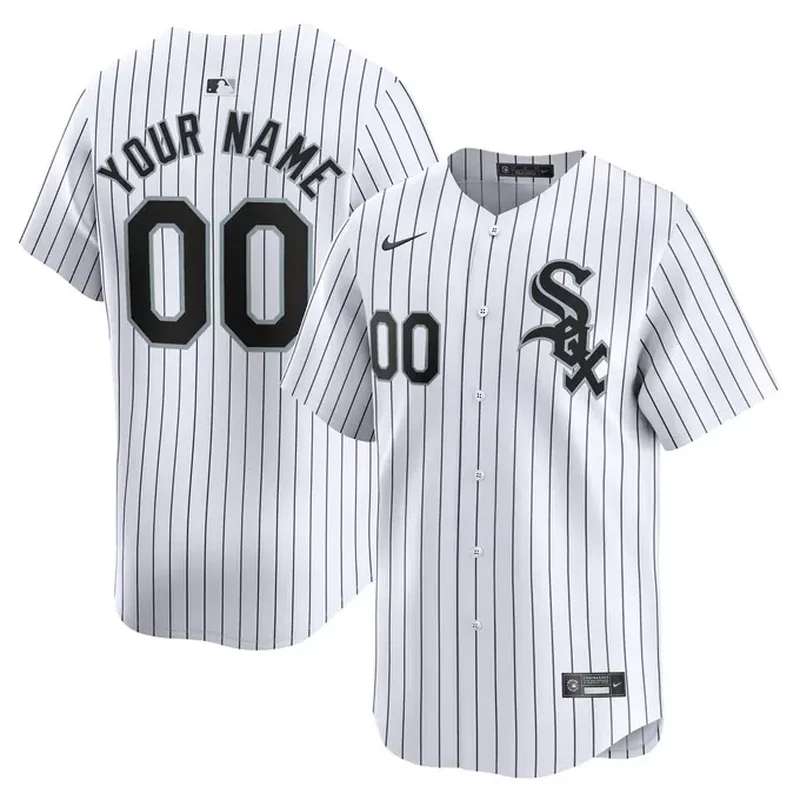 Chicago White Sox Home Custom Jersey White