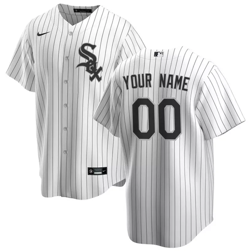 Yoan Moncada Chicago White Sox Alternate Player Name Jersey Black - Image 5