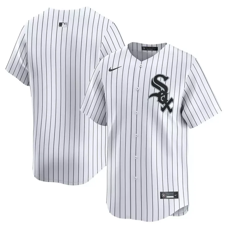 Chicago White Sox Home Blank Jersey White - Image 3