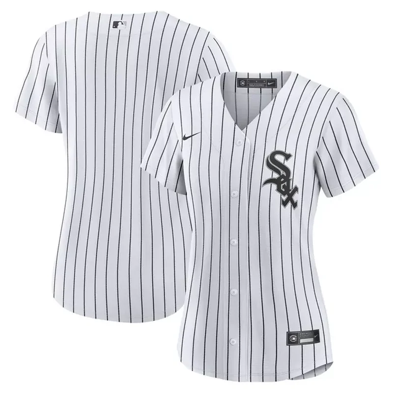 Oscar Colas Chicago White Sox Home Elite Player Jersey White - Image 5