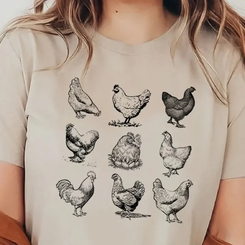Chicken Gift For Lover Farm Life Animal Lady T-Shirt Hoodie Sweater Funny Love Chickens