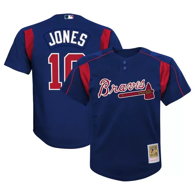 Ronald Acuña Jr Atlanta Braves Profile Pop Fashion Player Jersey Black - Image 2