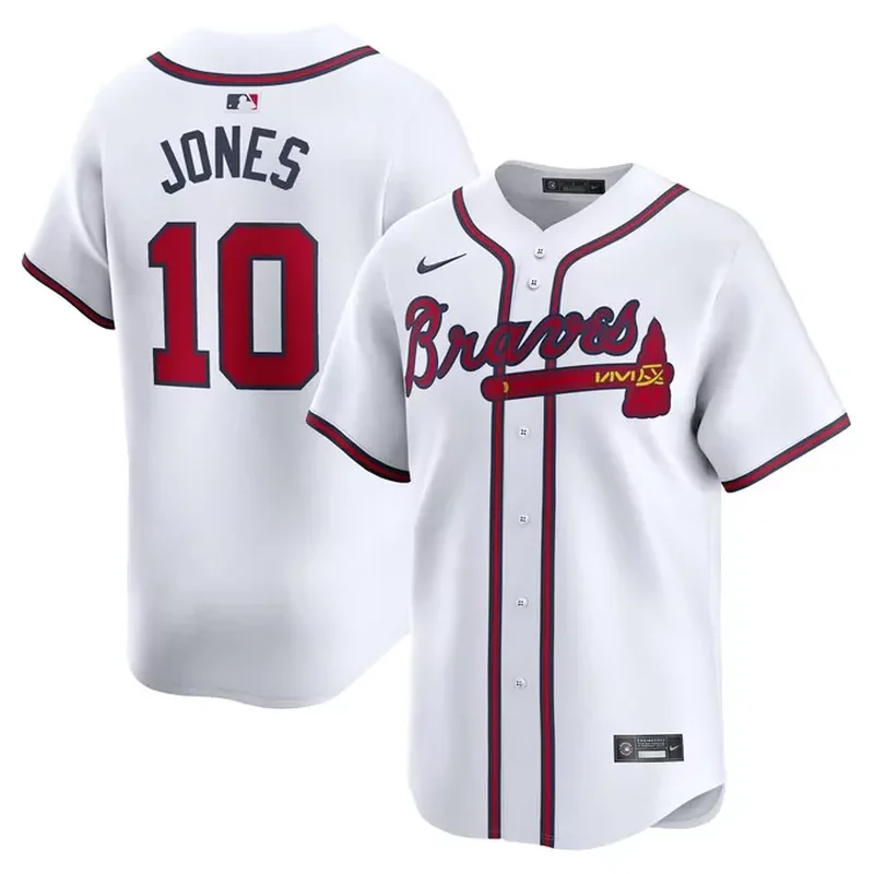 Ronald Acuña Jr Atlanta Braves Alternate Player Jersey – Navy - Image 3