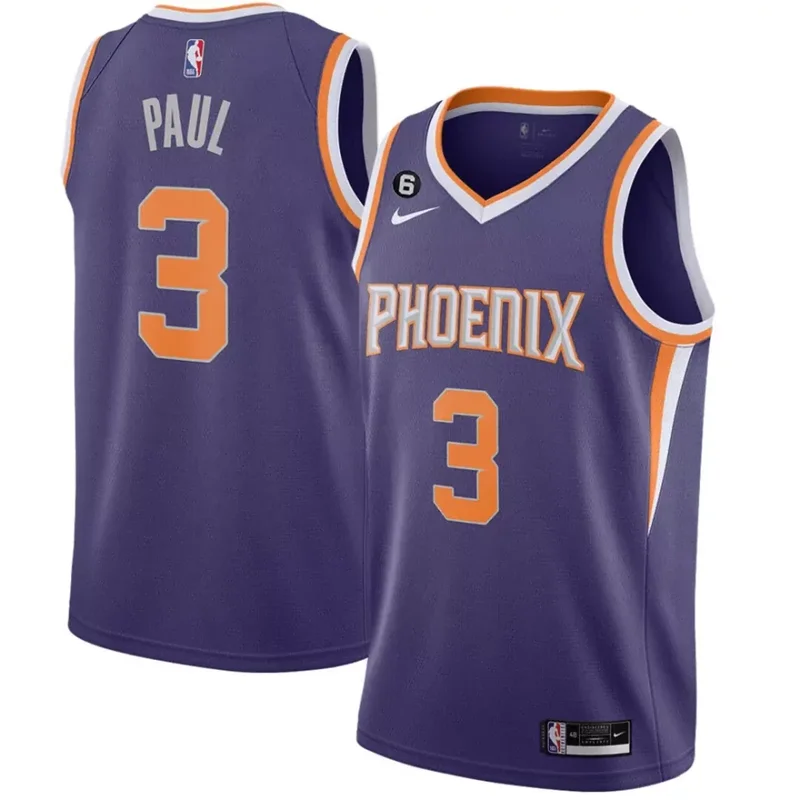 Chirs Paul Classic Phoenix Suns Players Stitched Jersey - Image 4