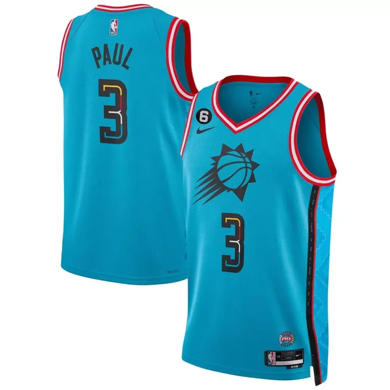 Chirs Paul Classic Phoenix Suns Players Stitched Jersey - Image 2