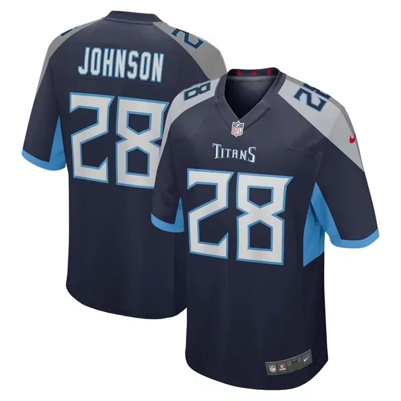 Jeffery Simmons Tennessee Titans Game Jersey Light Blue - Image 4