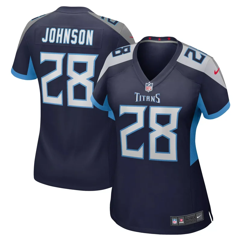 Chris Hubbard Tennessee Titans Team Jersey - Navy - Image 3