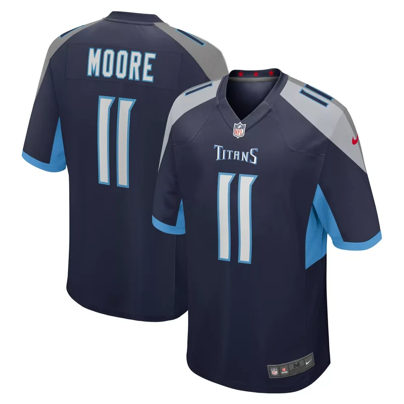 Chris Hubbard Tennessee Titans Team Jersey - Navy - Image 4