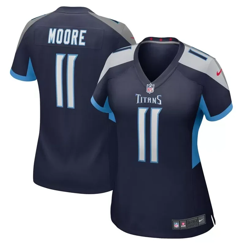 Jonnu Smith Tennessee Titans Womens Game Jersey Navy - Image 2