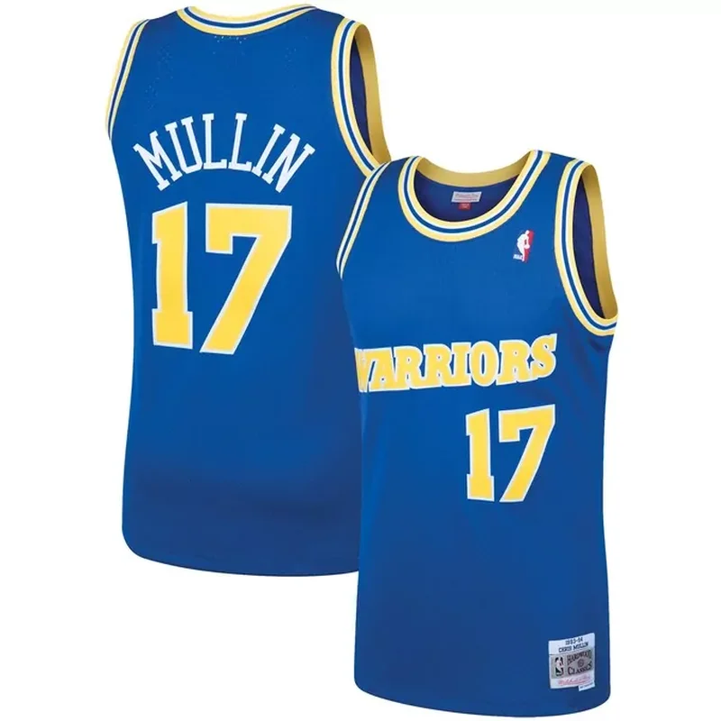 Chris Mullin Golden State Warriors 1993/94 Classics Jersey Royal