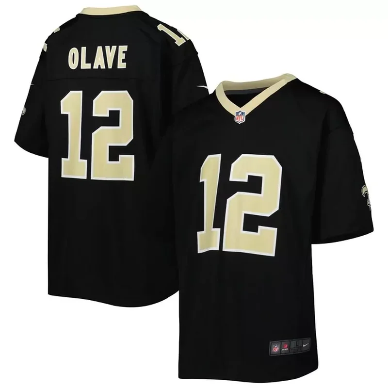 Alvin Kamara New Orleans Saints Game Jersey Black - Image 2