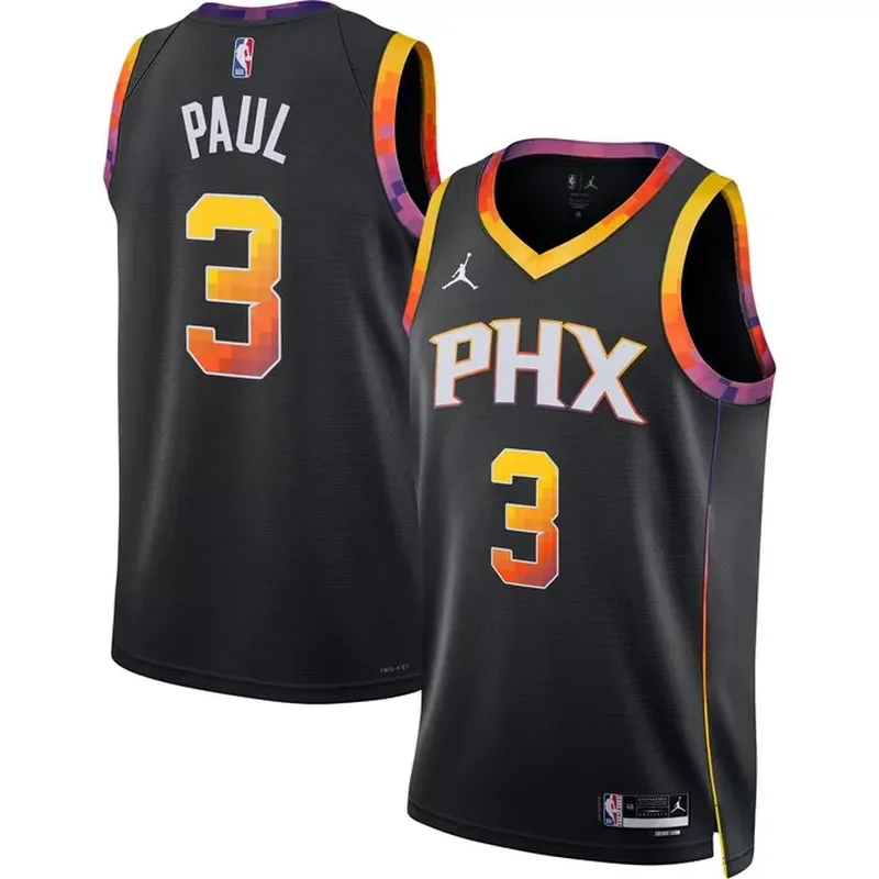 Chris Paul Phoenix Suns Jordan Brand Unisex Jersey Statement Edition Black