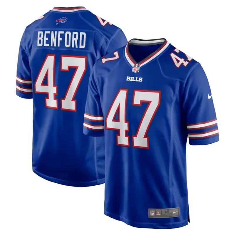 Christian Benford Buffalo Bills Game Jersey Royal