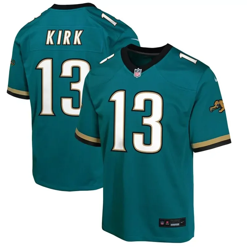Travis Etienne Jacksonville Jaguars Game Jersey Teal - Image 3