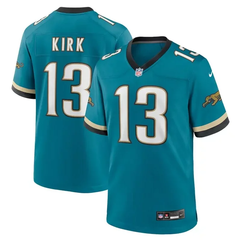 Christian Kirk Jacksonville Jaguars Prowler Throwback Player Game Jersey Teal