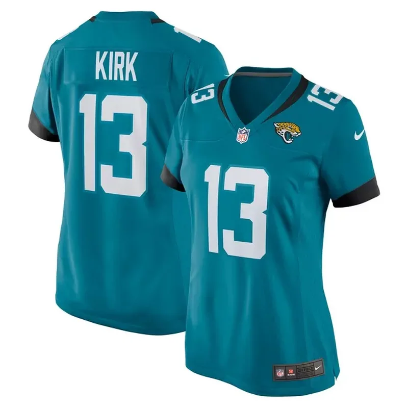 Trevor Lawrence Jacksonville Jaguars Womens Atmosphere Fashion Game Jersey Gray - Image 3