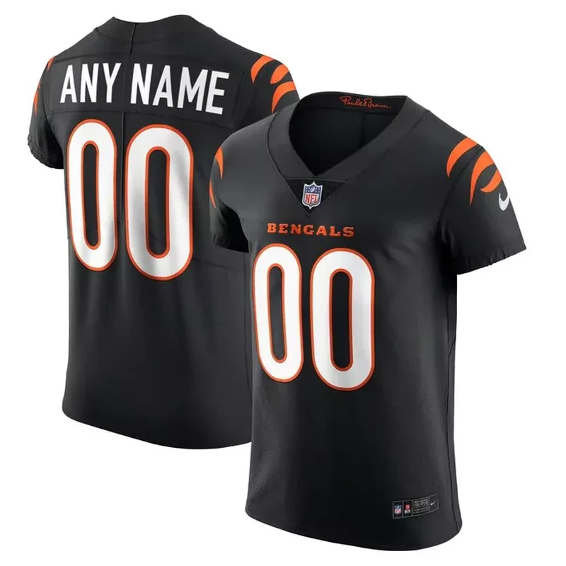 Ickey Woods Cincinnati Bengals Womens Retired Player Game Jersey Black - Image 2