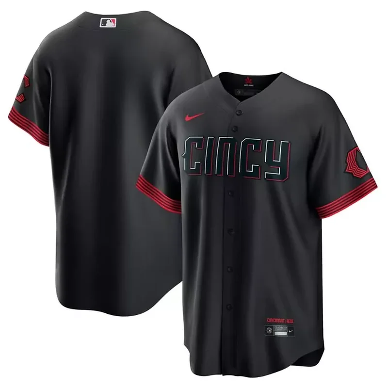 Cincinnati Reds Home Team Jersey White - Image 5