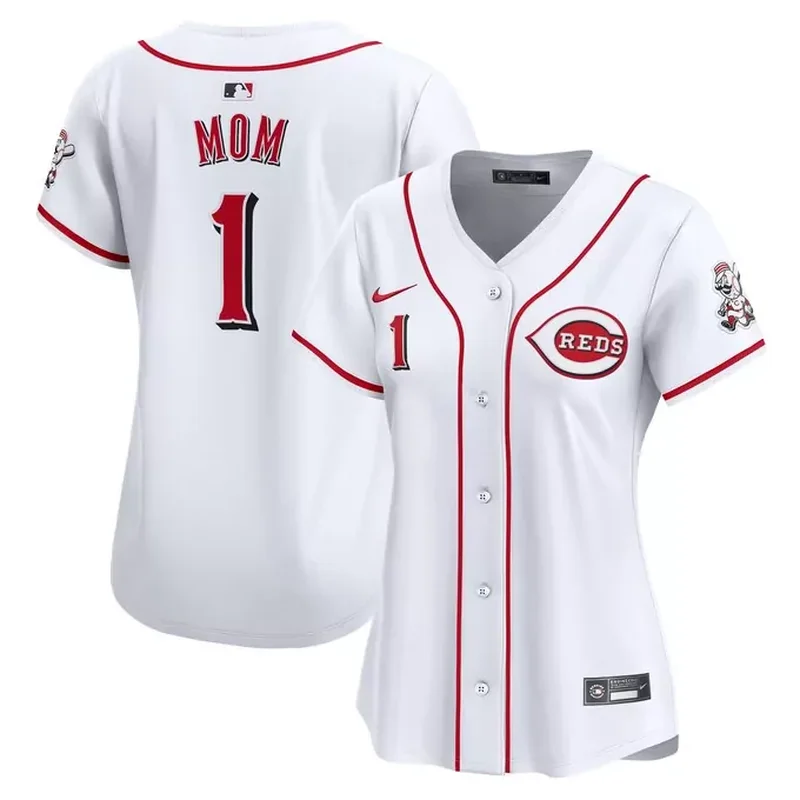 Spencer Steer Cincinnati Reds Home Player Jersey White - Image 2