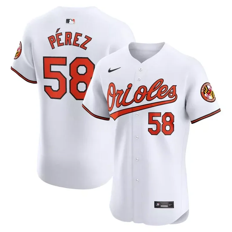 Kyle Bradish Baltimore Orioles Home Player Jersey White - Image 5