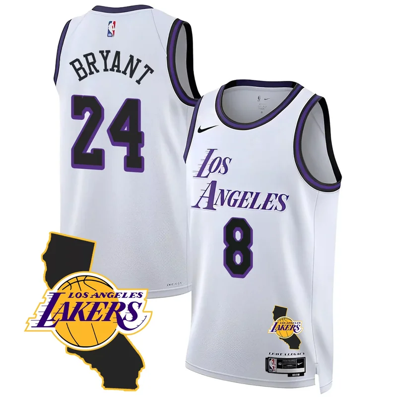 Icon Kobe Bryant los angeles lakers 2023 jersey collection all stitched - Image 4