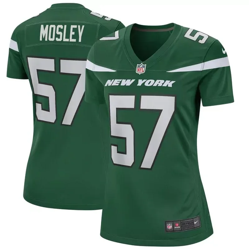 Aaron Rodgers New York Jets Womens Atmosphere Fashion Game Jersey Heather Gray - Image 5