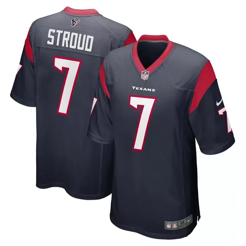 CJ Stroud Houston Texans Game Jersey Navy