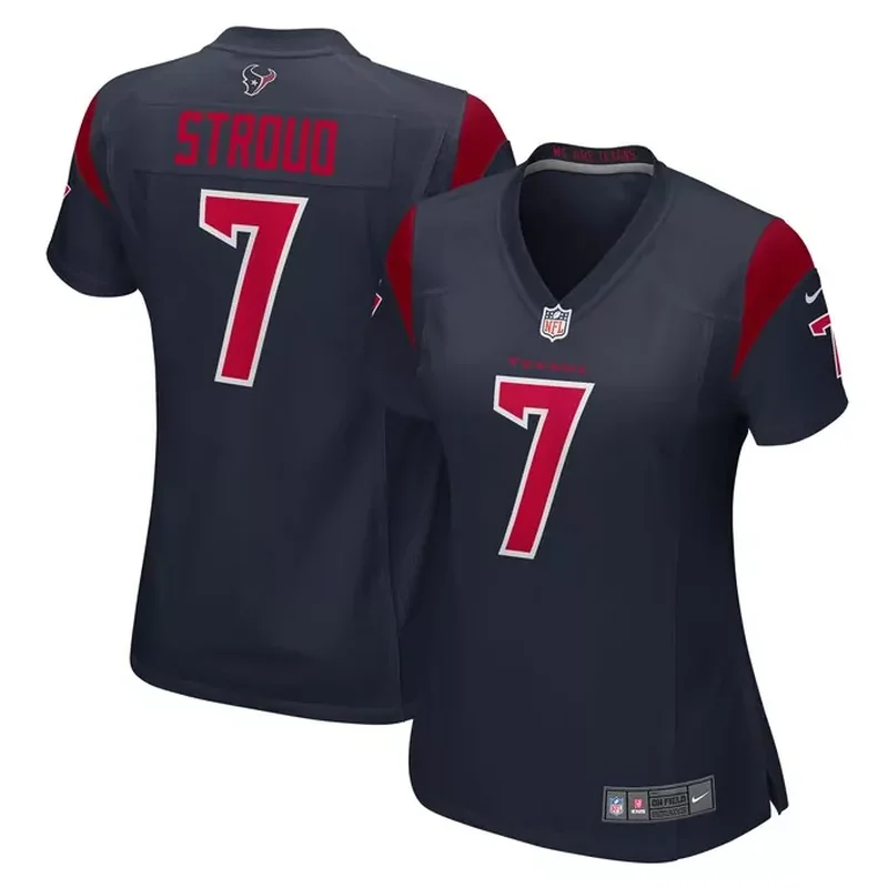 Stefon Diggs Houston Texans Team Player Game Jersey Navy - Image 4