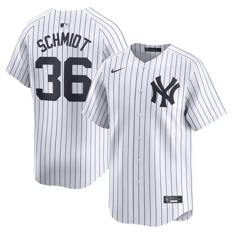 Anthony Volpe New York Yankees Home Elite Jersey White - Image 3