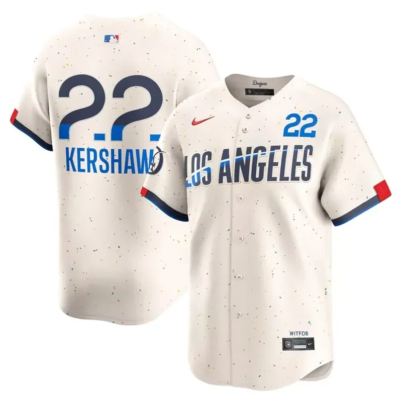 Los Angeles Dodgers Womens Home Jersey White - Image 2