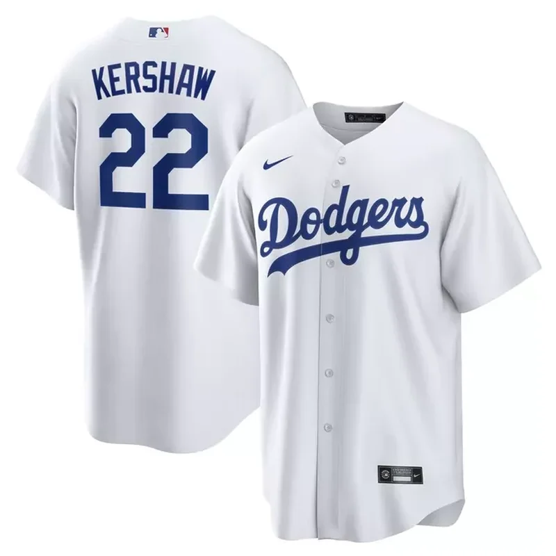 Clayton Kershaw Los Angeles Dodgers Womens Home Player Jersey White - Image 4